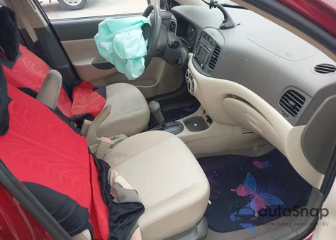 2010 Hyundai Accent Gls from USA, damaged, VIN KMHCN4AC5AU466799